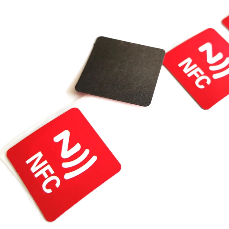 

6Pcs Waterproof PET Material NFC Stickers Smart Adhesive NTAG216/NTAG213 Tags For All Phones Drop Shipping