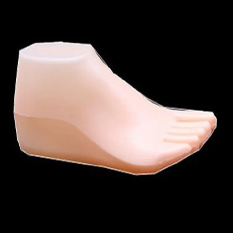 1Pc Right Foot Yellow Skin Mannequins Shoe Display Feet Doll For Sock Women Female Sox Mold Short Stocking Showcase | Дом и сад