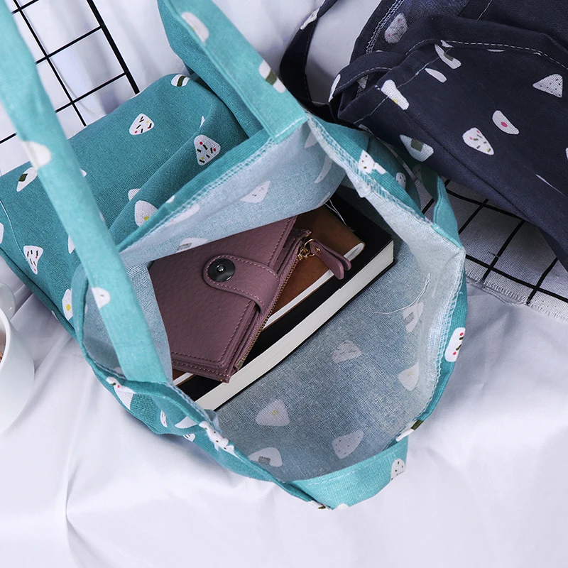 1x Льняная сумка тоут с рисунком эко шоппинг уличные холщовые сумки через