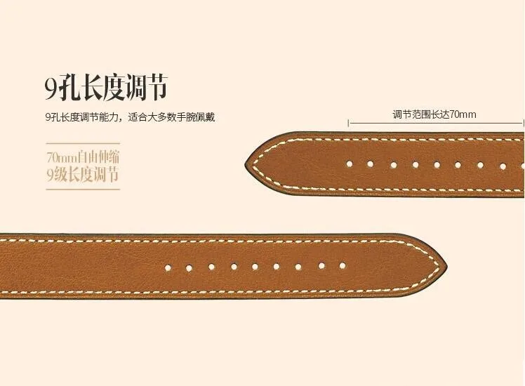 Ремешки из натуральной кожи для Apple Watch тонкие ремешки тура 42 мм 44 браслет iwatch 5 38 40