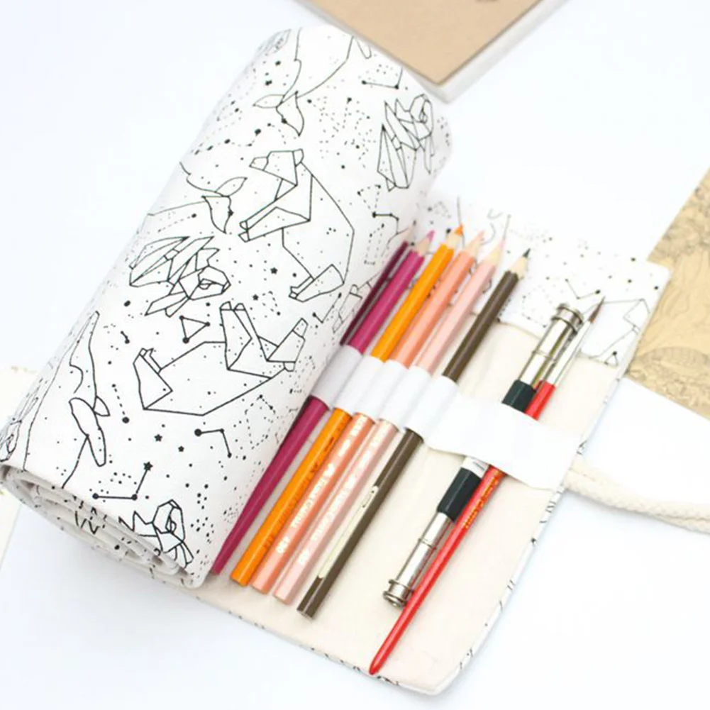 36/48/72 отверстия школа звездное небо РОЛИК ручка мешок большой емкости коробка