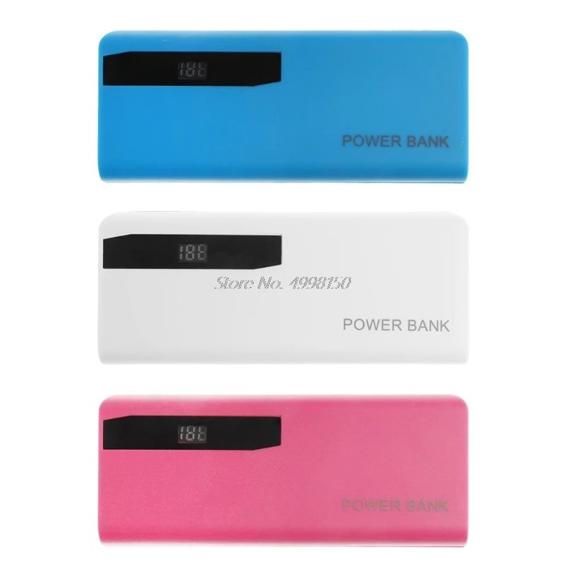 Оптовая продажа дропшиппинг 5x18650 зарядное устройство для литиевых батарей ЖК