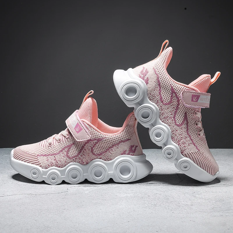

Summer Boys Sport Sneakers Kids Running Shoes for Girls Pink Breathable Mesh Tenis Children Casual Shoes Lightweight Sneakers