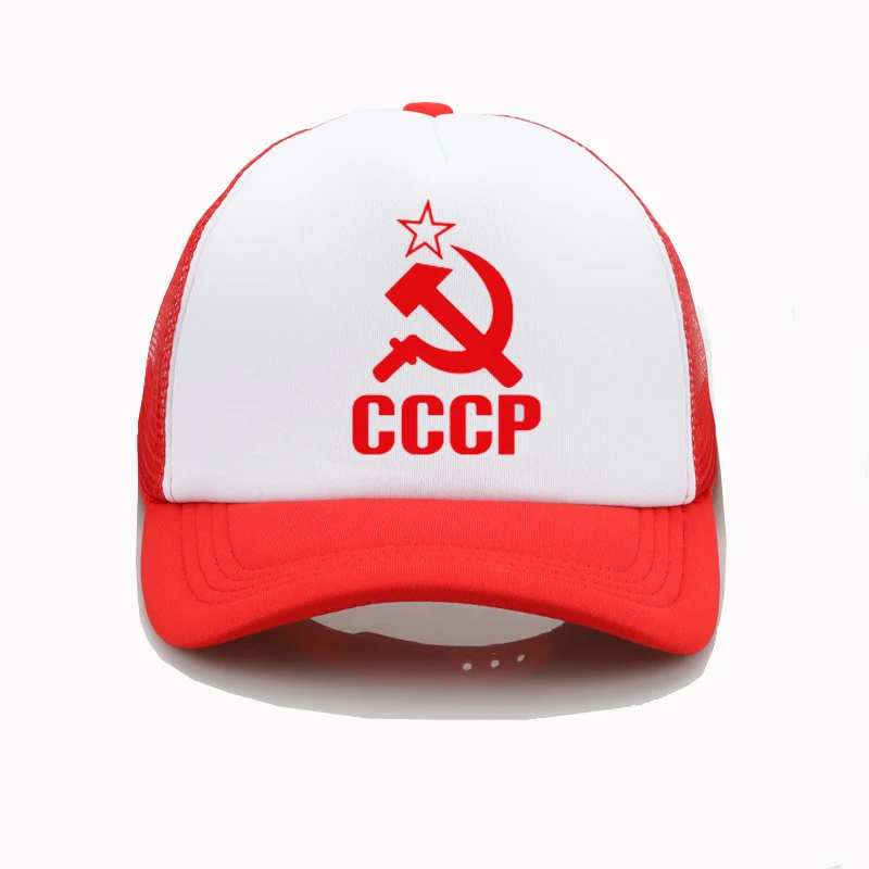 2021 NEW Fashion Cap CCCP Printed Baseball Cap USSR Soviet Union Man Summer Hats Men Women Hats