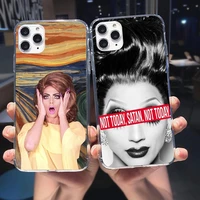 rupaul drag queen soft silicone tpu phone case for iphones 13 pro max 11 pro max 6 6s 7 8 plus x xs xr max 12 mini back covers