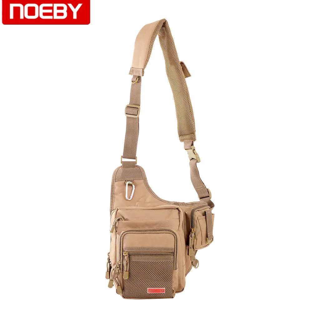 

NOEBY Fishing Tackle Bag 420D Multi-Purpose Fishing Lure bag backpack outdoor fishing 4-Layer fishing gear tool