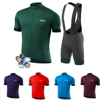 raudax cycling jersey set breathable bicycle clothing ciclismo clothes summer man short sleeve sports shirt cycling kit camisas