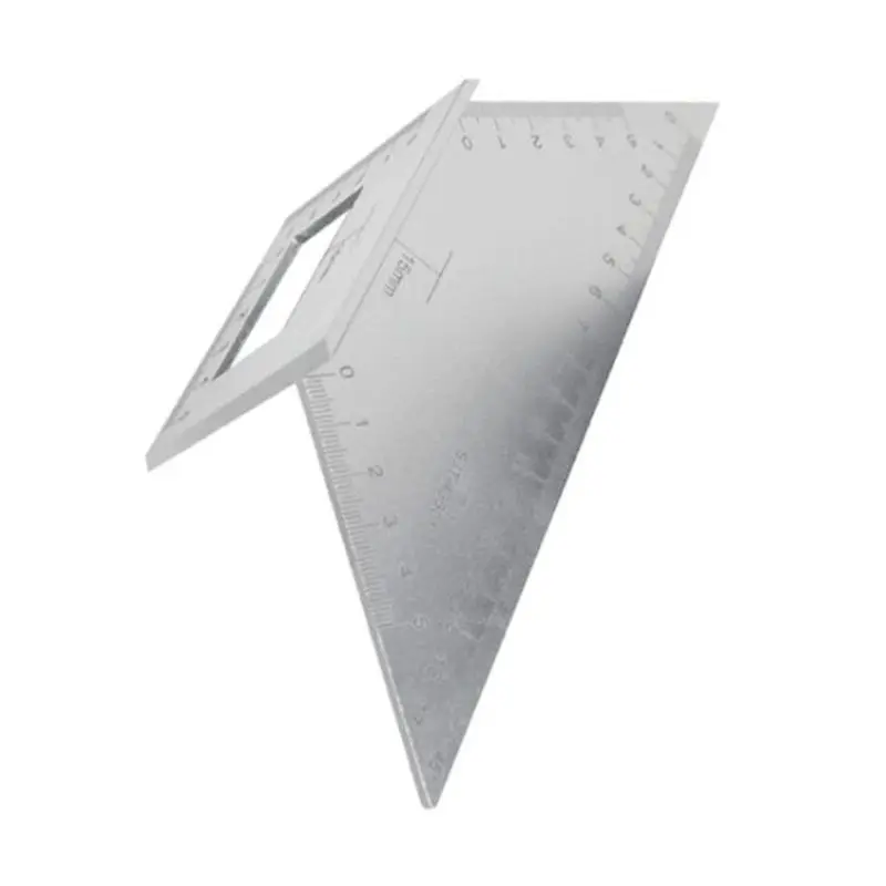 

Multifunction Angle Ruler 45 90 Degree Gauge Measuring Rule Aluminum Woodworking