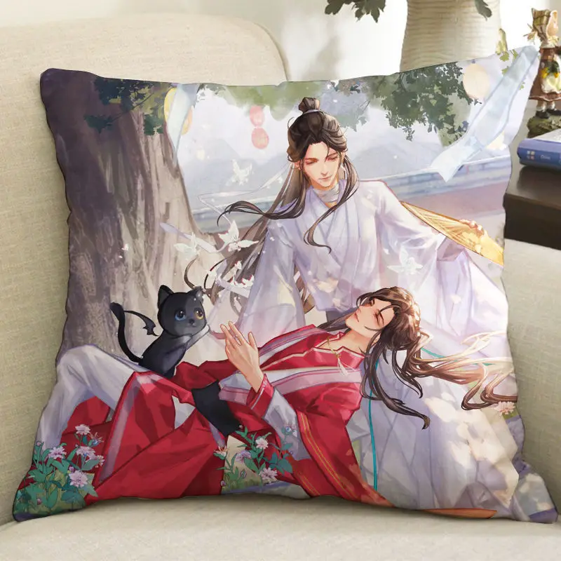 

Декоративная подушка Tian Guan Ci Fu аниме-подушка 45x45 см