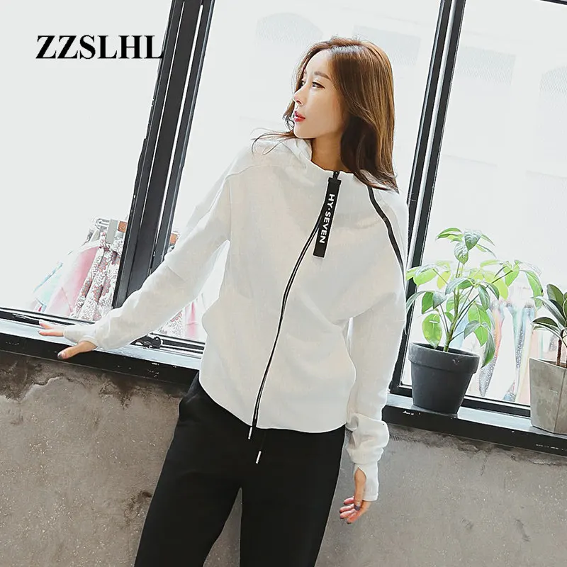 

Женская спортивная куртка на молнии, спортивная куртка для фитнеса, йоги, бега, спортивная куртка, спортивная одежда с длинным рукавом, Спор...