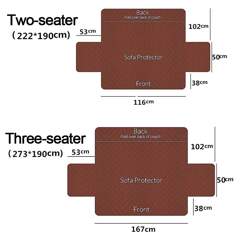 2/3 чехлы на сиденья для гостиной чехол диван плед стул домашних животных собак