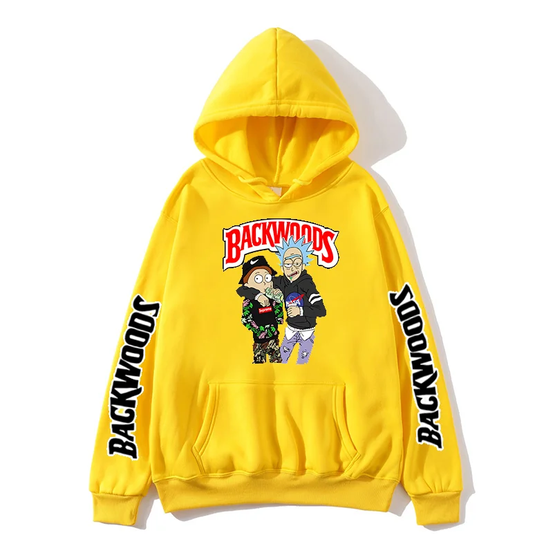 

Sweatshirt Men Backwoods Printed Pullover Hoodie Hipster Streetshirt Wear Korean Version Clothing Women Fashion Tops