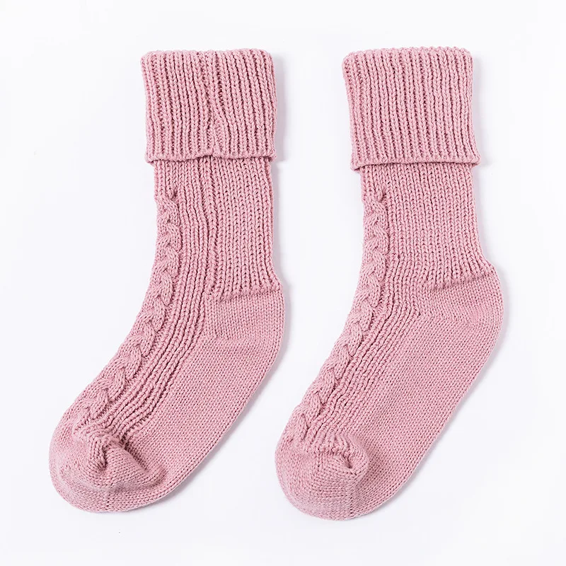 

Customized Crew Socks Manufacture Wholesale Women Girls Personalized DIY Design Solid-Color Knitted Socks Drop Shipping Supplier