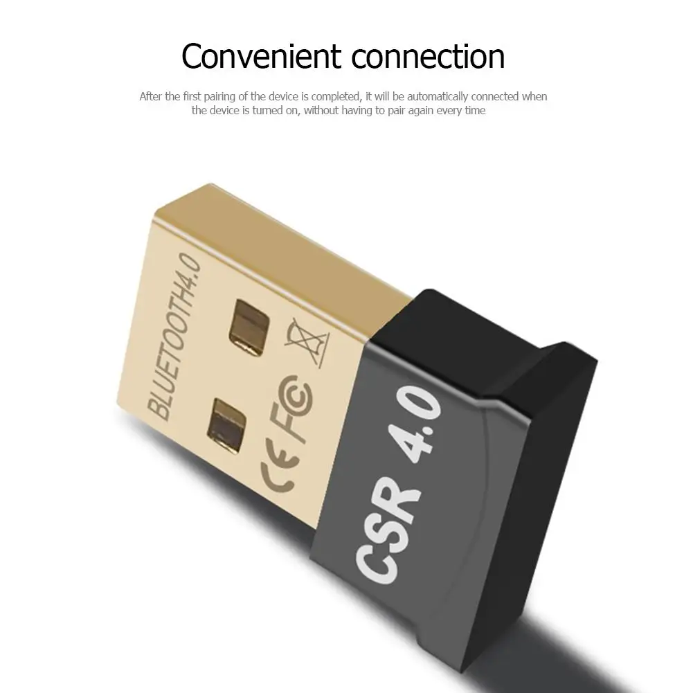 Прочный USB Bluetooth адаптер с нежной текстурой 4 0 аудио музыкальный приемник ключ для