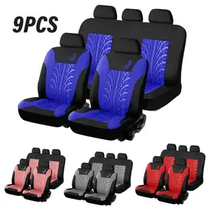 4 9 pcs universal car seat cover protector cushion automobiles seat covers for ford for vw for seat free global shipping