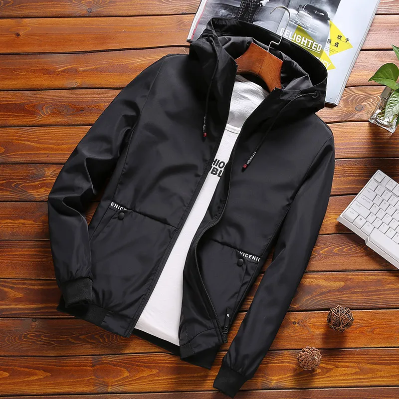 

2021 Spring Men Oversized Hooded Jacket Coat 7XL 8XL Fashion Jacket Men's Hooded Casual Jackets Male Coat Thin Outwear