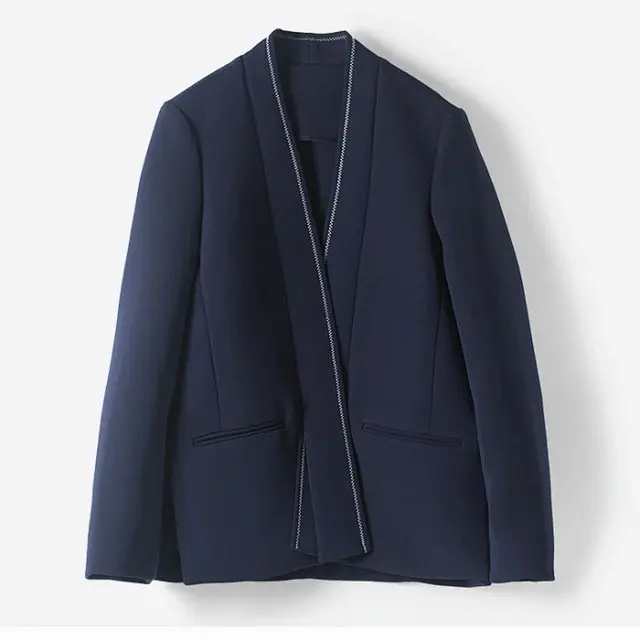 

2020 early spring summer women's blazer casual coat suit ladies long sleeve jacket outwear top or female pants long trouser