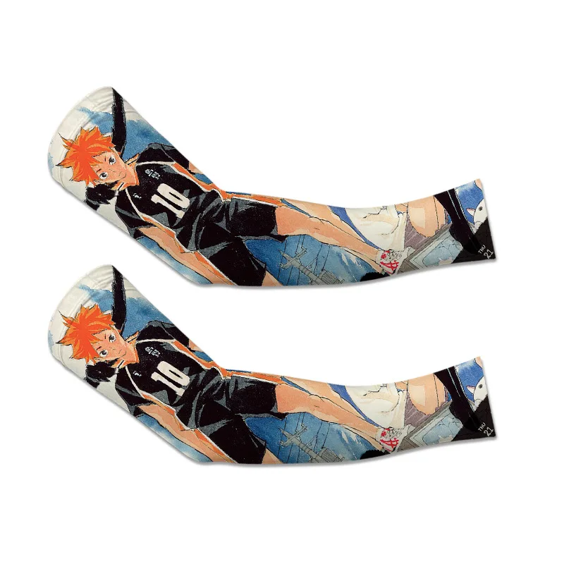 

Two-dimensional Anime Ice Sleeve Volleyball Teenager Wuye Xiangyang Summer Outdoor Sun Protection Sleeve Riding Gloves