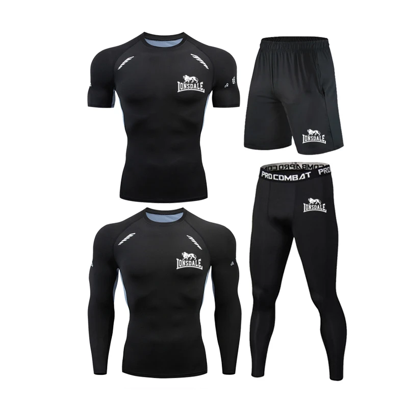 

Men's Gym Shaping Breathable Fitness fitness Exercise Comprehensive Sweatshirt Men's Compression Cycling Running Sports T-shirt