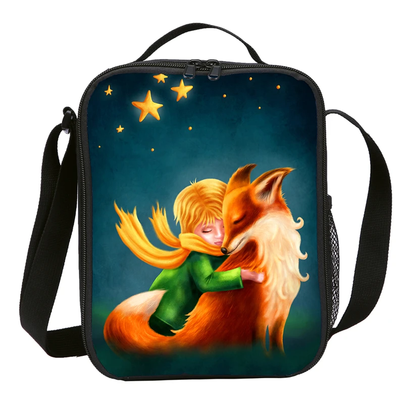 Малый мешок обеда с героями мультфильмов для мальчиков и девочек принтом