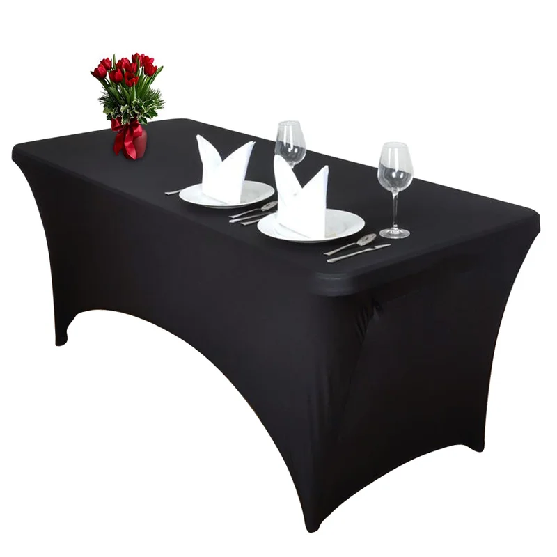 Коктейльная Высокая растягивающаяся Свадебная крышка стола для отеля дня