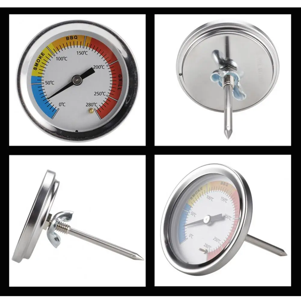 

Temperature Gauge Easy-using Pointer Style Reusable Oven Thermometer for Kitchen