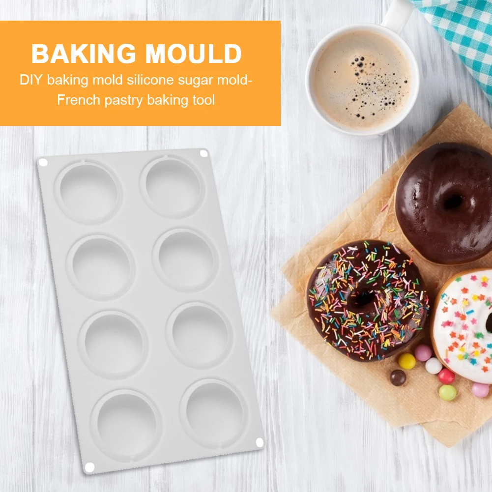 

Non-Stick Cute Mold Decoration Tools 8 Cavity Silicone Cake Mold DIY Chocolate Mould Mousse Dessert Decorating Tools