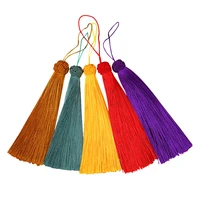 30pcs decorative silk tassles pendants multi color applique jewelry making