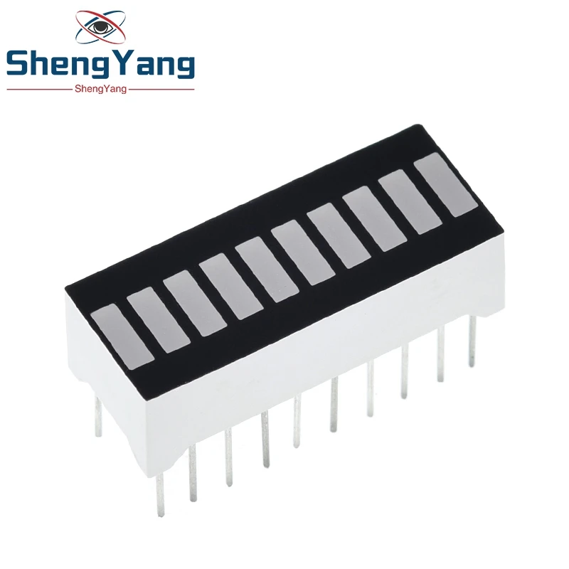 ShengYang 1 шт. 10 сегменсветодиодный цифровая светодиодсветильник вая Панель супер