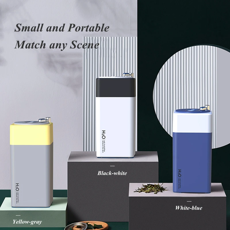 Увлажнитель воздуха ультразвуковой 350 мл USB с Led-лампой |