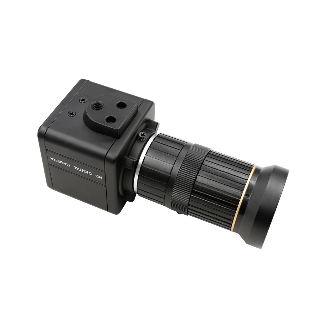 Глобальная высокая скорость затвора 120fps CS Mount вариофокальный 5 50 мм UVC Plug Play камера