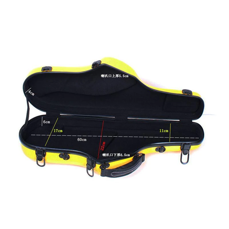 Саксофон сумка из армированного стекловолокном пластика drop E alto sax чехол|Детали и