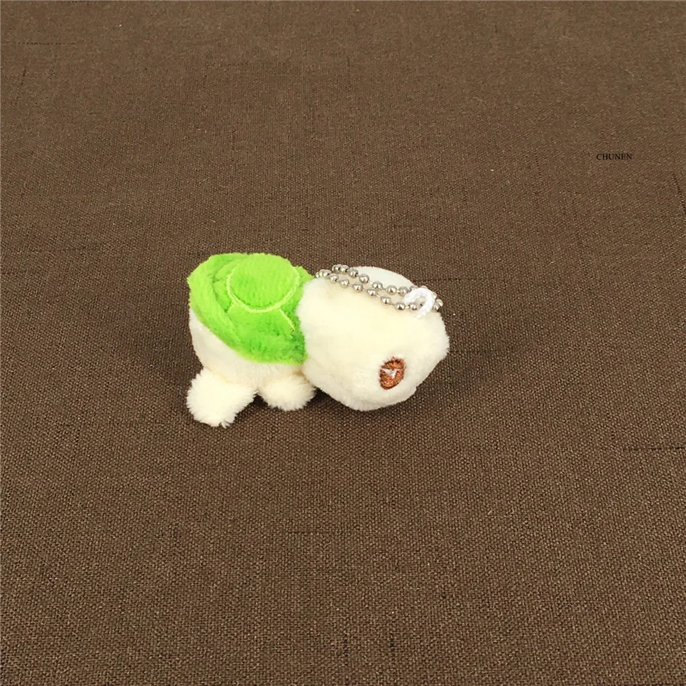 2 размера 4-7 см чучело черепахи плюшевые игрушки Цепочка для ключей плюшевая