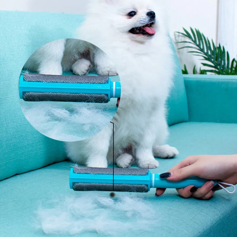 

Щетка для удаления шерсти домашних животных, многоразовая портативная эффективная для удаления ворса, шерсти кота, собаки, пыли