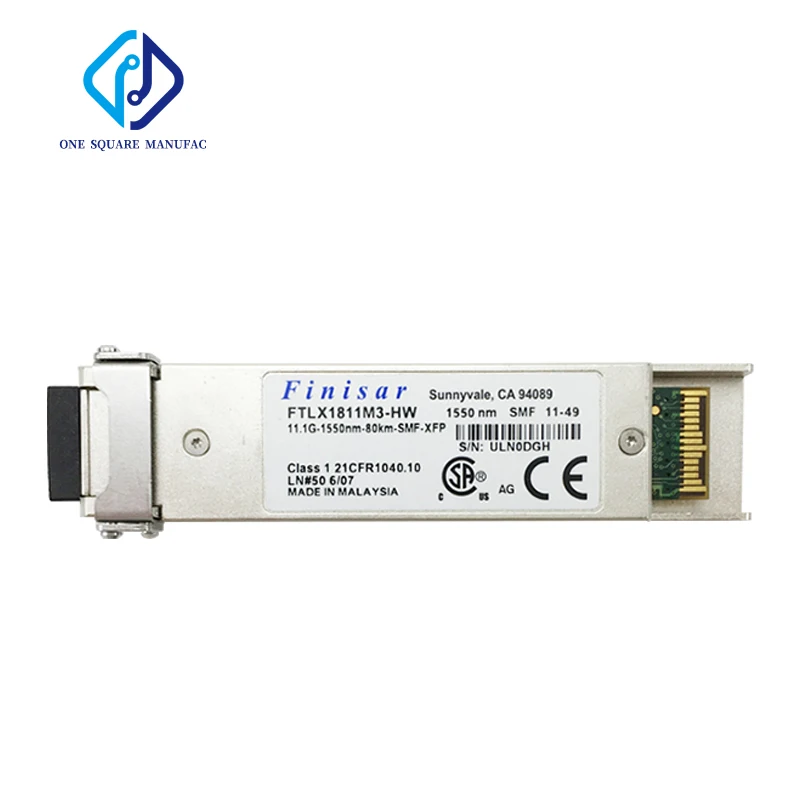 

Оптоволоконный трансивер Finisar FTLX1811M3-HW 11,1G-1550nm-80km-SMF-XFP