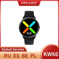 imilab kw66 smart watch man women1 28watches fitness 24h bio tracker ip68 waterproof smartwatch for ios android global version