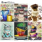 EverShine Алмазная картина, полная квадратная чашка, стразы, алмазная вышивка, пейзаж, вышивка крестиком, ручная работа, подарок