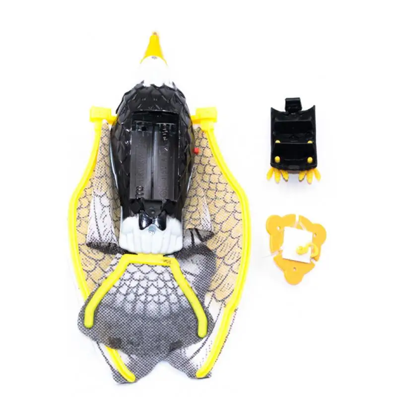 

2021 NEW Luminous Bird Repellent Hanging Eagle with Music Flying Bird Scarer Garden decoration portable flying bird Dropshipping