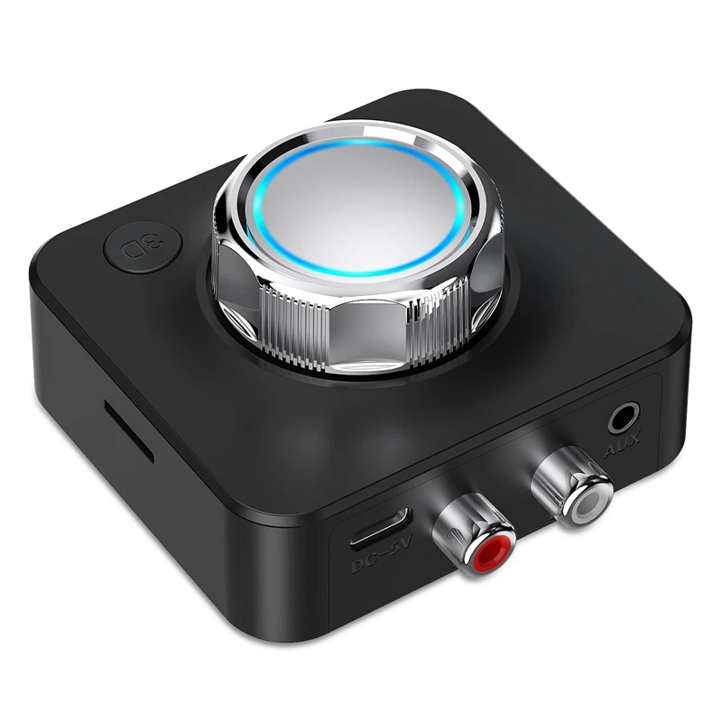

Bluetooth Audio Receiver, Stereo Wireless Audio Adapter, Stereo Receiver 3D Bass Mode for Music Streaming Stereo System