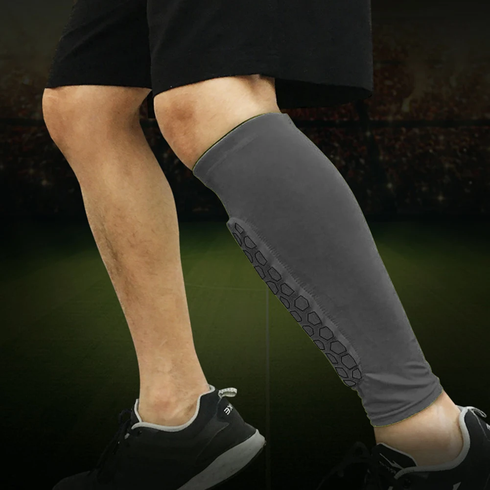 

Soccer Shin Guards Outdoor Sports Honeycomb Anti-Collision All Ages Protection Leg Guard Socks Shank Protector Match Specialized