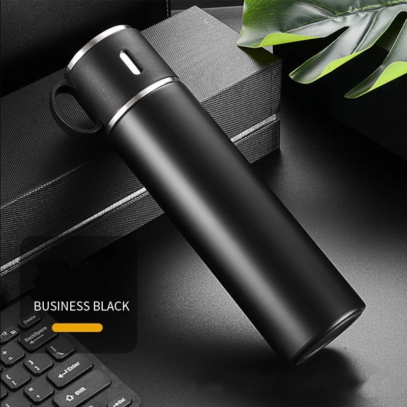 580ml New 316 Stainless Steel Thermos Mug Water Bottle Men and Women Portable Vacuum Flask Cup Business Gifts Custom | Дом и сад