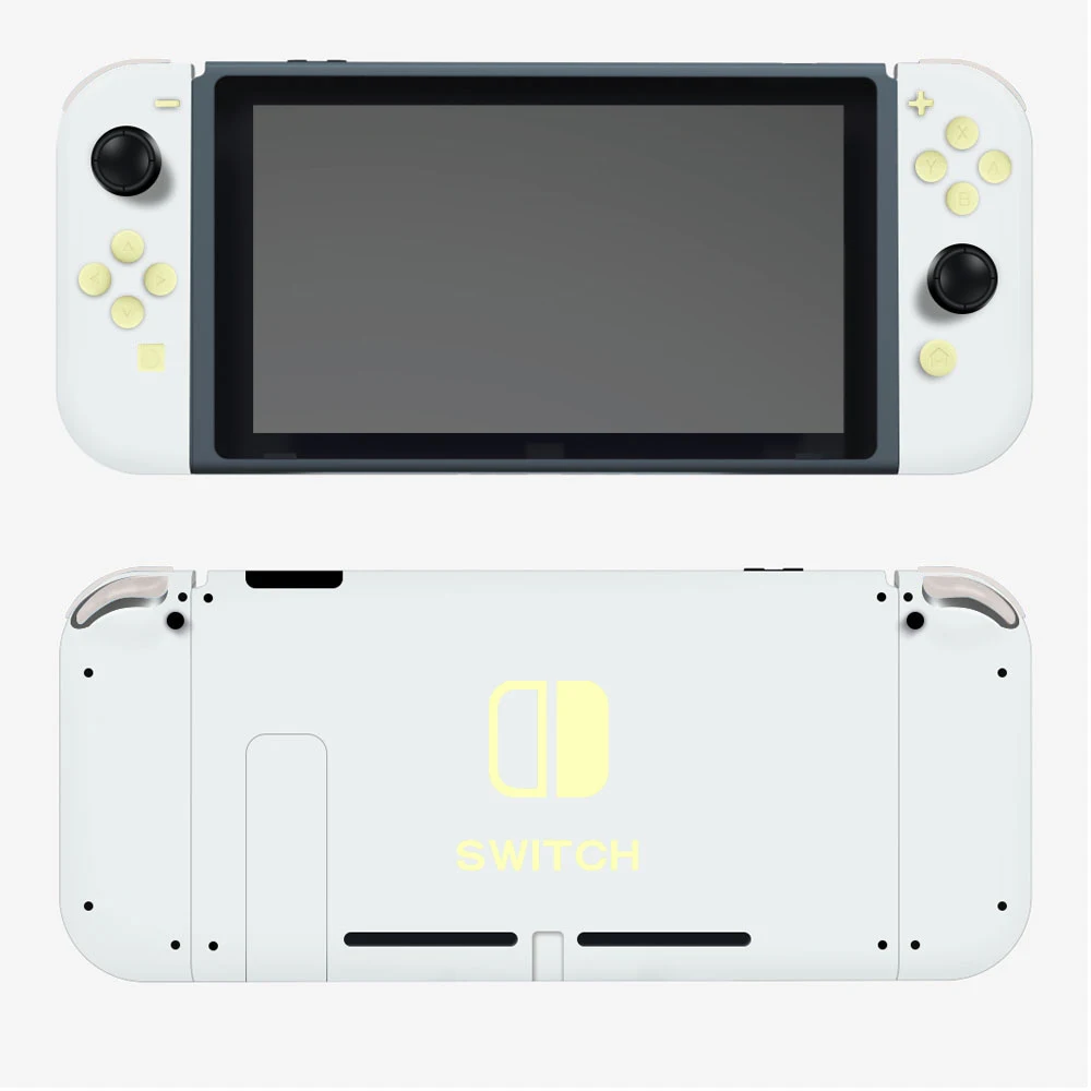 Белый сменный корпус для консоли Nintendo Switch Joycon чехол с полными кнопками |