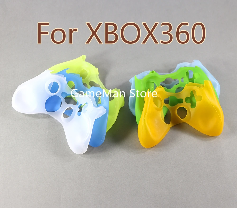 OCGAME 30 шт./лот 14 видов цветов красочные силиконовый чехол для xbox360 xbox 360 контроллер