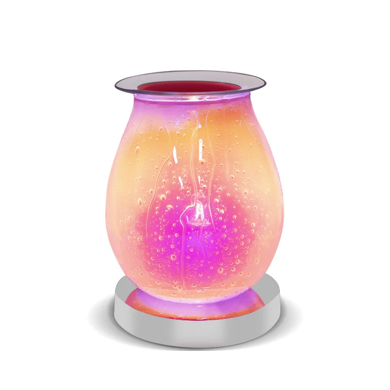 

Glass Aromatherapy Lamp Dimming Machine Guest Magic Fragrance Wax Melting Lamp