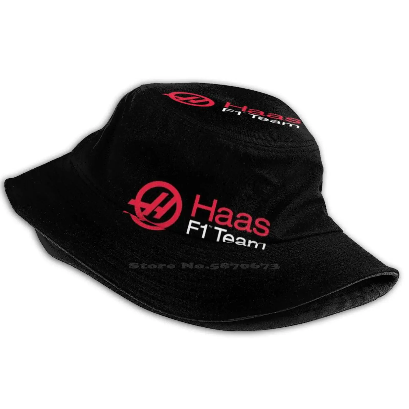 

Панама Haas Team с логотипом унисекс, модная воздухопроницаемая шляпа для мужчин и женщин