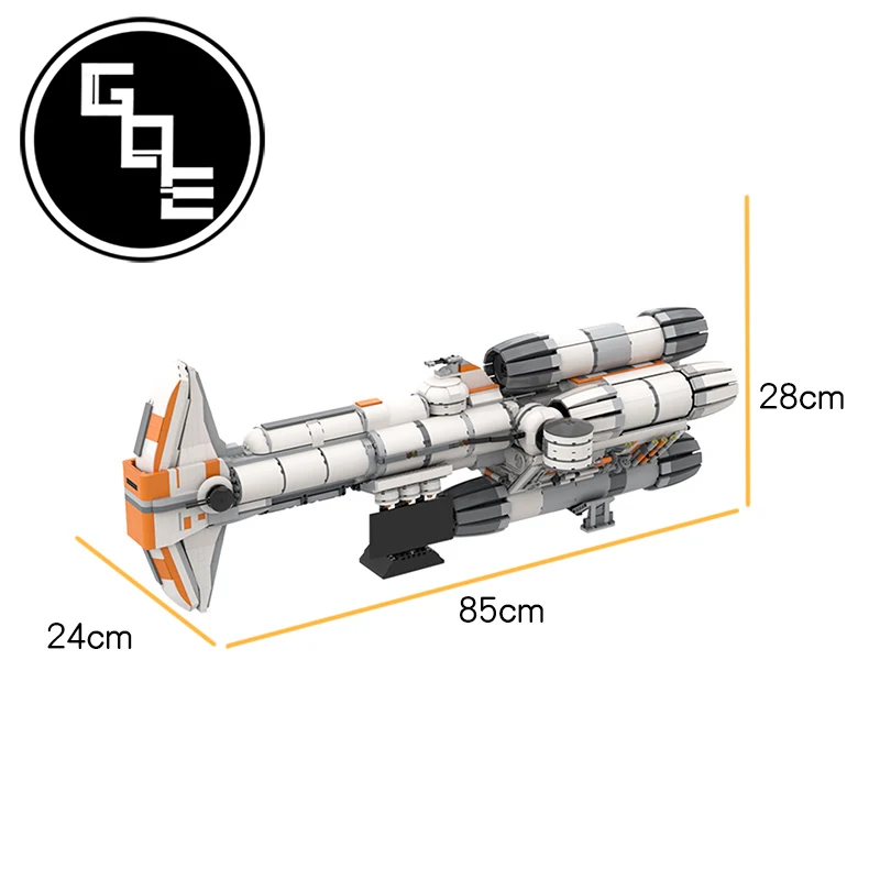 

DIY Star Destroyer Blocks HammerHead Space Weapon Corvettes UCS MOC-51144 MOC-57178 Micro Battleship Bricks Toys For Kids Gifts
