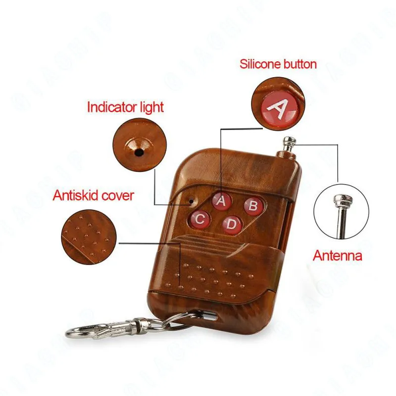 Универсальный пульт дистанционного управления FUNSHION 433 МГц 12 В постоянного тока 2