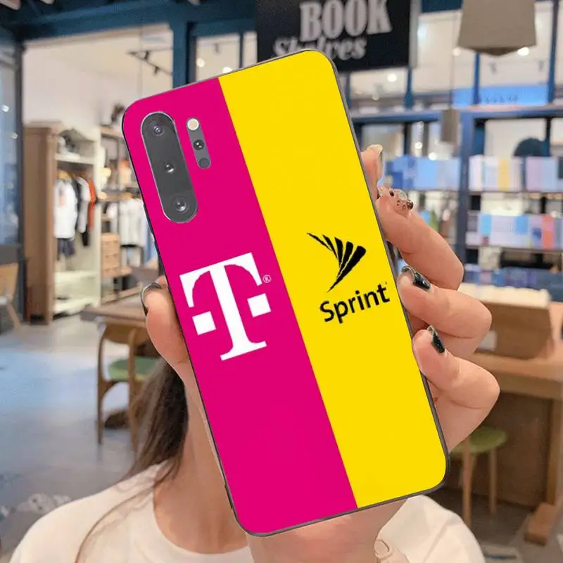 Милый блестящий чехол для мобильного телефона с логотипом t Samsung Note 7 8 9 10 pro Galaxy J7 J8