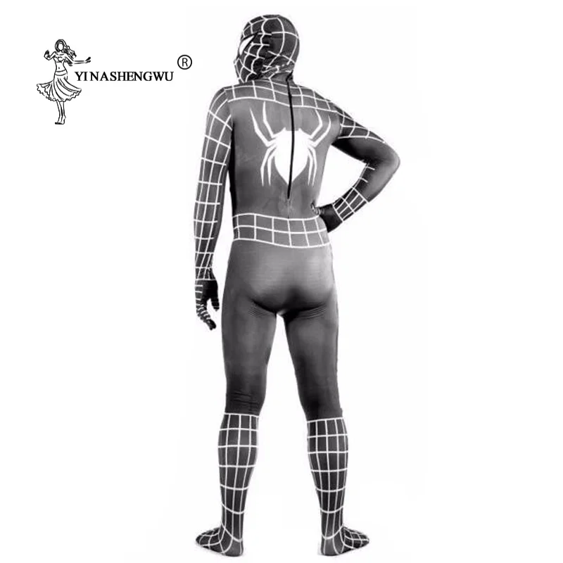 Красный костюм Человека-паука; Spider-man костюмы для взрослых и детей; Черный Spider-man; одежда для костюмированной вечеринки; Детский костюм Человека-паука