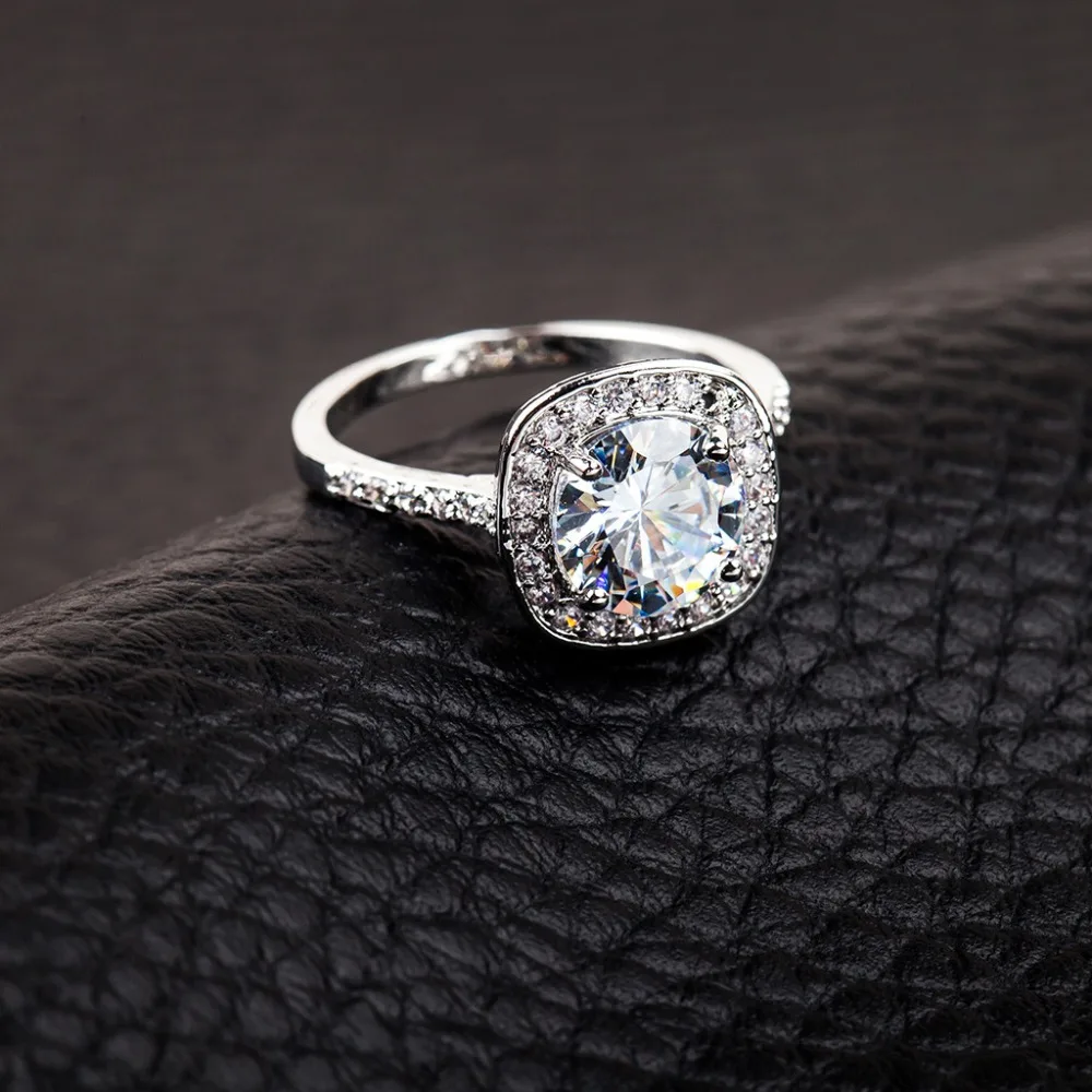 Модное обручальное кольцо с фианитом 2021 Изящные Ювелирные изделия Женское Claddagh